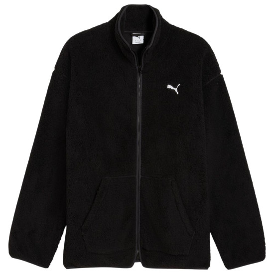 Puma Ανδρική ζακέτα Essentials Elevated Relaxed Winterized Full-Zip Sherpa